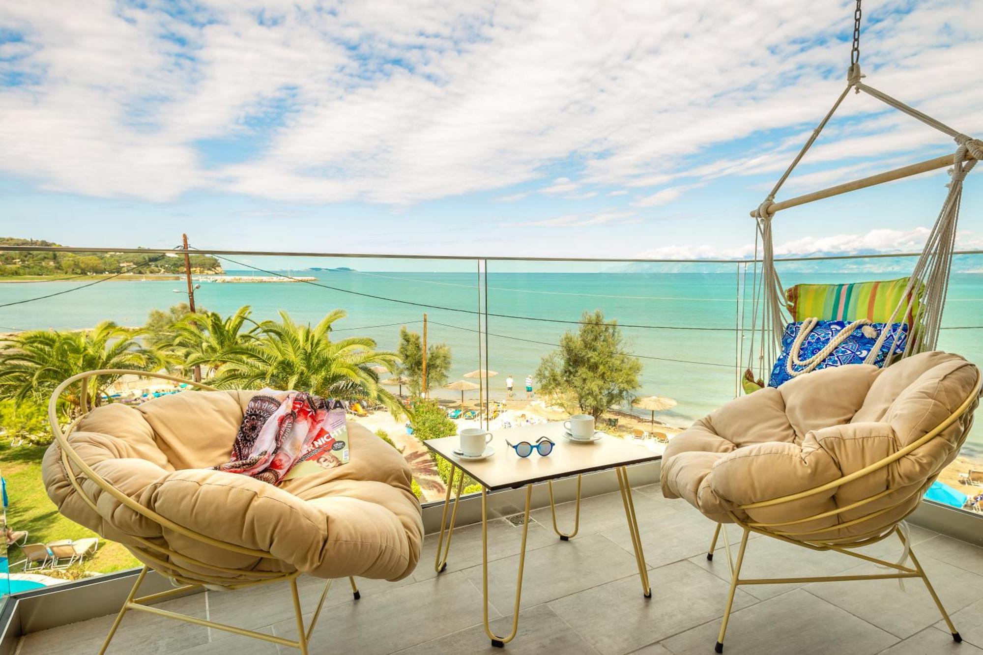 Angela Beach Hotel & Apts Ρόδα Εξωτερικό φωτογραφία