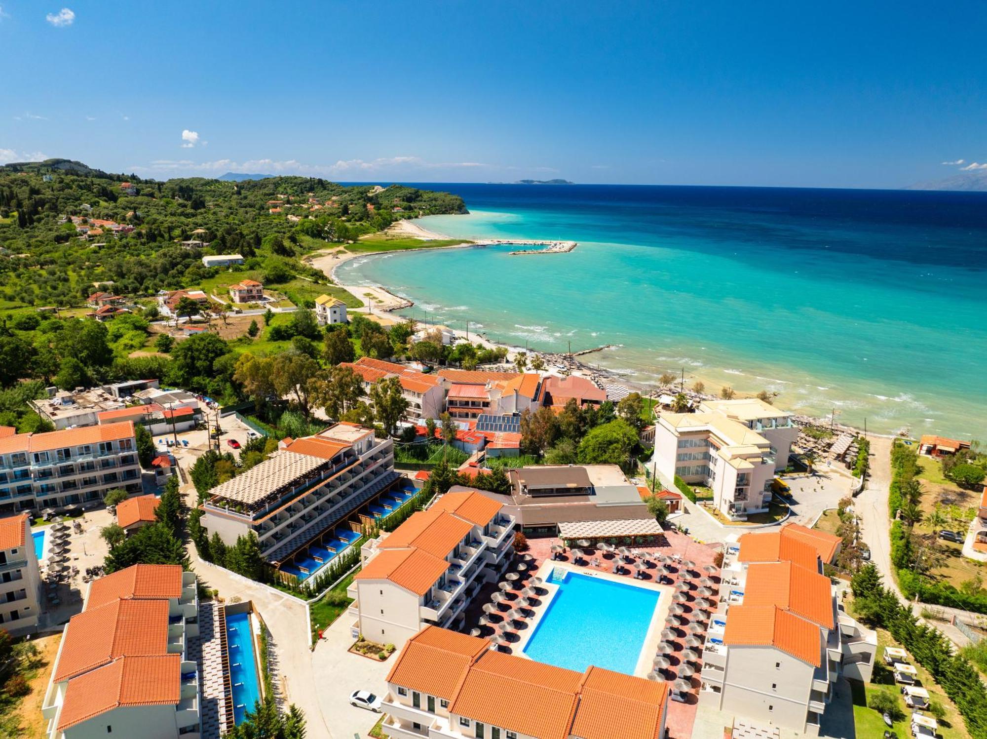 Angela Beach Hotel & Apts Ρόδα Εξωτερικό φωτογραφία
