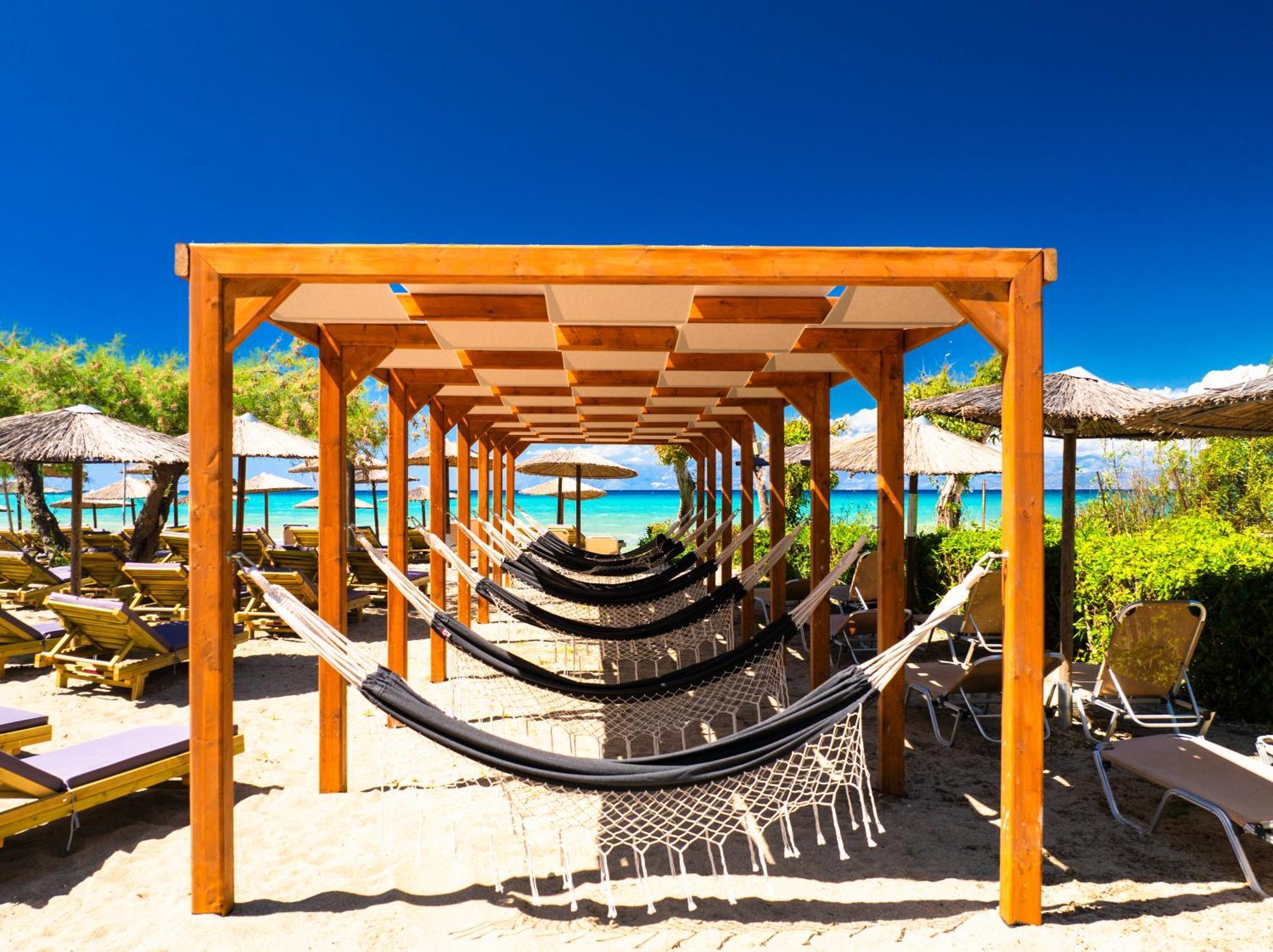 Angela Beach Hotel & Apts Ρόδα Εξωτερικό φωτογραφία